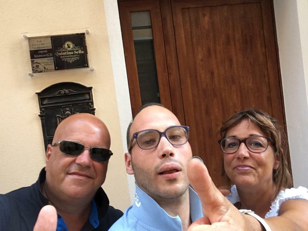 B&B Quintino Sella Iglesias Luaran gambar